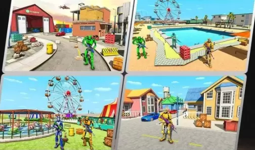 反恐怖机器人手游