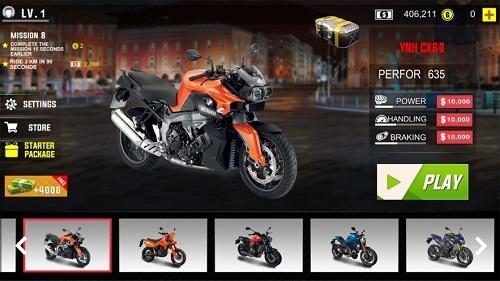 狂热摩托模拟器