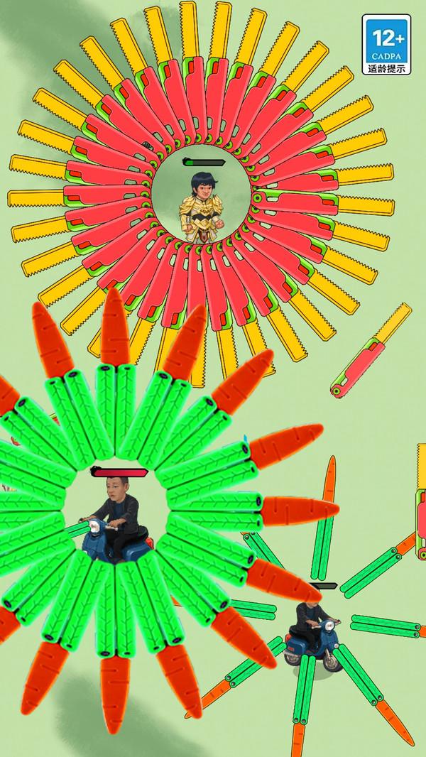 疯狂的萝卜刀游戏