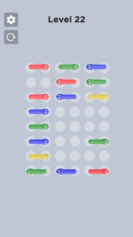 彩色蛇合并手游