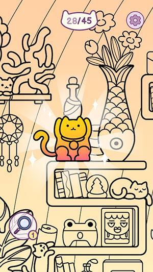 隐藏的猫咪艺术故事游戏