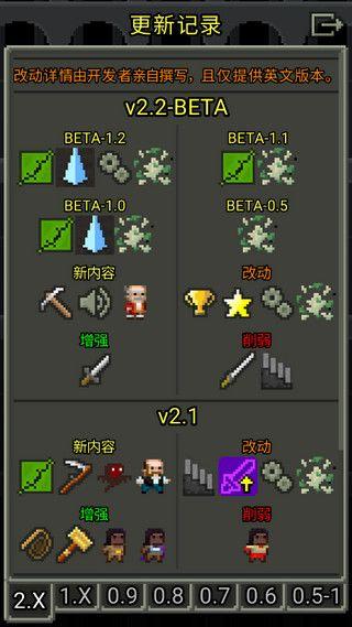 破碎的像素地牢游戏