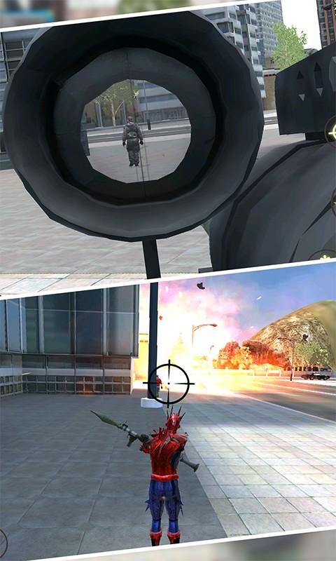 城市绳索英雄3D手游