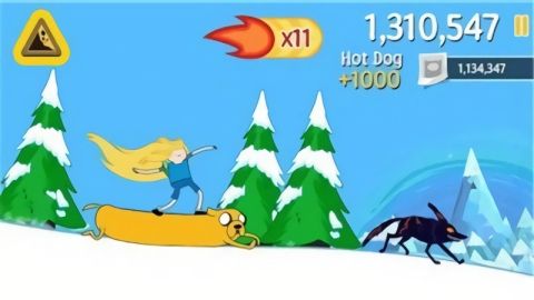 超级滑雪冒险手机版