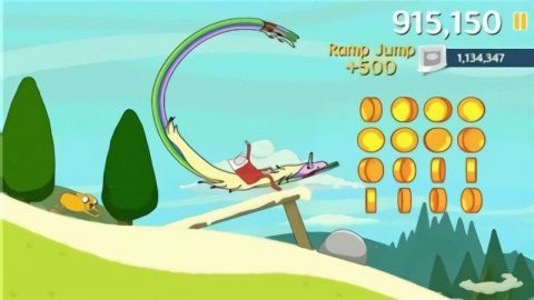 超级滑雪冒险手机版