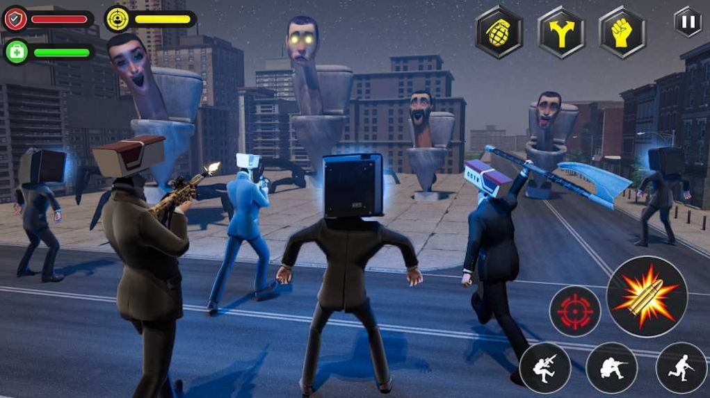 相机怪兽生存射击游戏