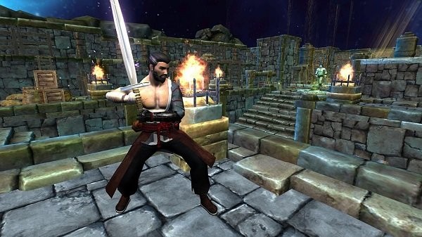 勇者武士英雄战斗