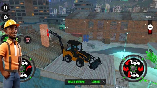 挖掘机模拟器游戏