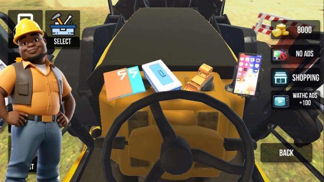 挖掘机模拟器游戏