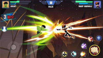 火柴人超级英雄战争快速