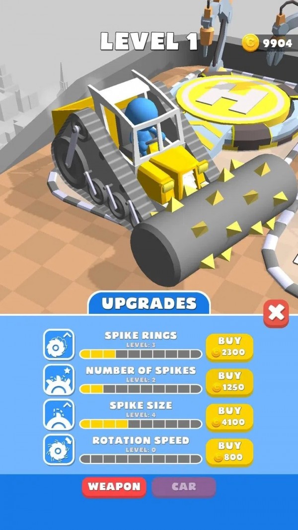 僵尸压路机手游