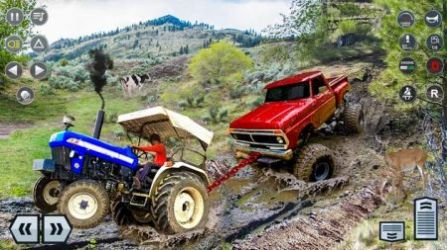 农用拖拉机牵引模拟器手游