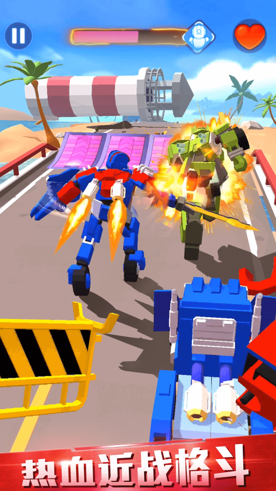 汽车人变形热血赛车免费