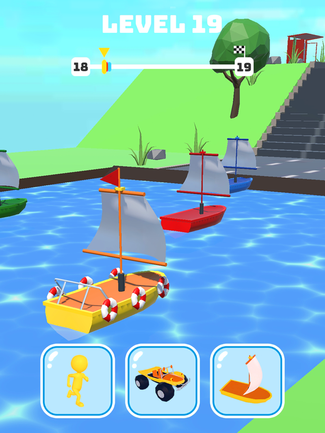 ‎Shape Shifting: Race Game