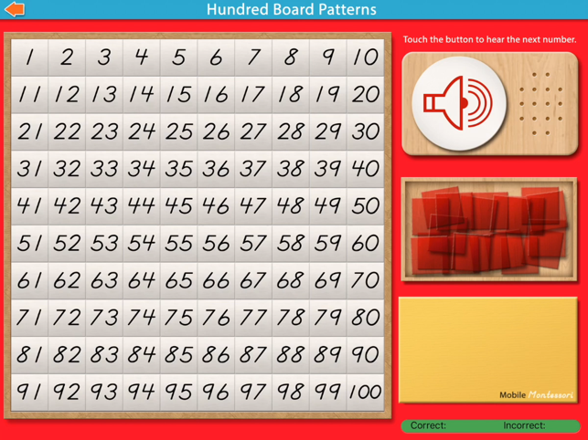 ‎100 Board Counting Patterns