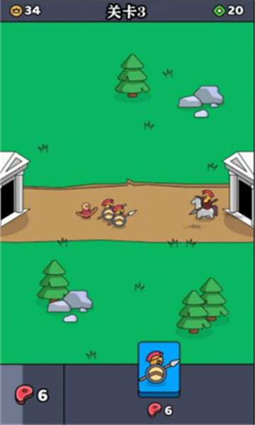 原始人塔防战争