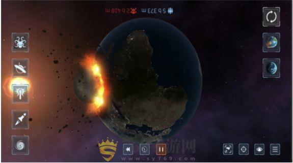 行星爆炸模拟器