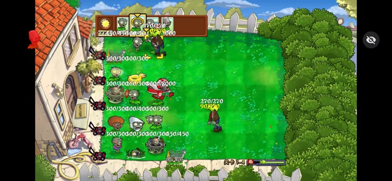 僵尸大战植物随机