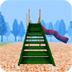 恐怖逃亡恐怖森林滑滑梯