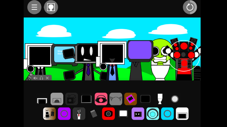 节奏盒子sprunki 马桶人模组