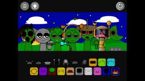 节奏盒子sprunki 武器版‌