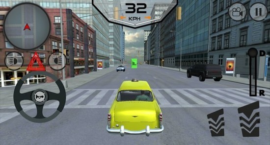 模拟出租车司机