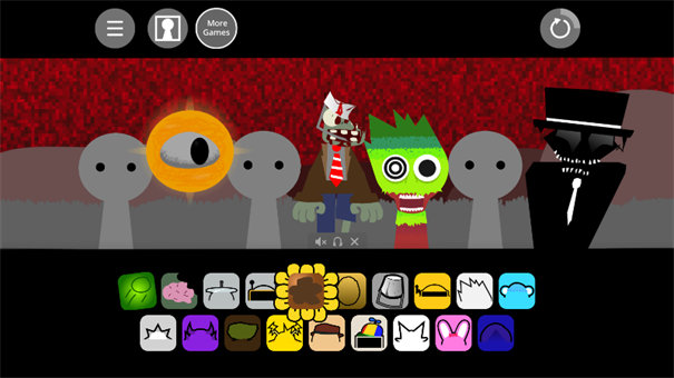 节奏盒子Sprunki植物大战僵尸