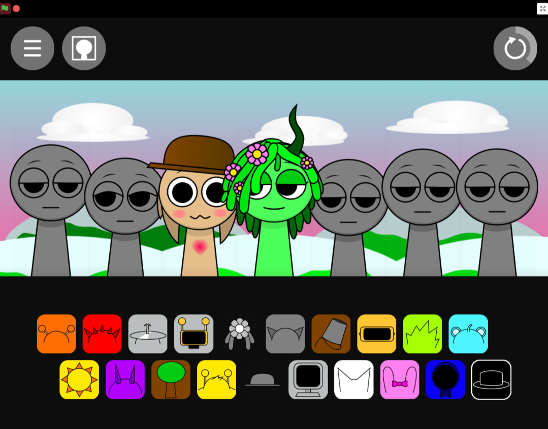 节奏盒子Sprunki Kiss