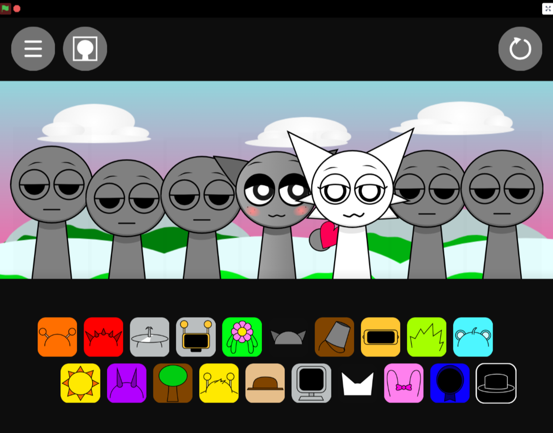 节奏盒子Sprunki Kiss