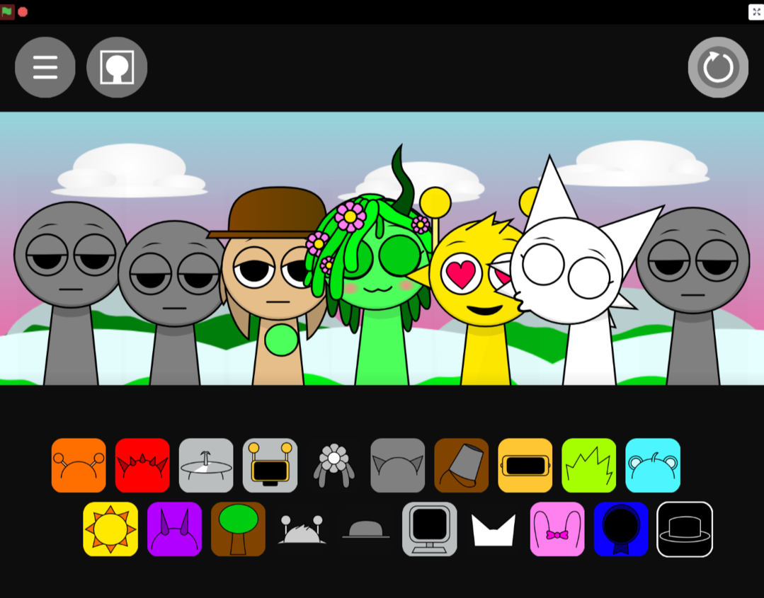 节奏盒子Sprunki Kiss