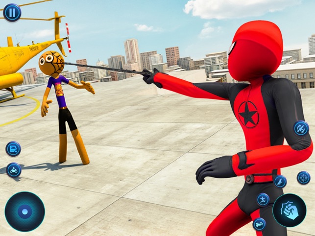 ‎grand火柴人蜘蛛格斗: 超级英雄联盟