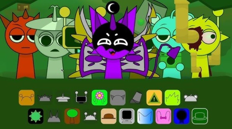 节奏盒子 sprunki绿核模组