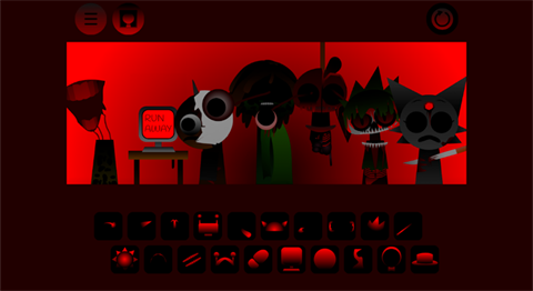 节奏盒子Sprunki 1-5阶段混合