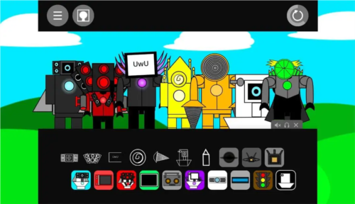 节奏盒子Sprunki泰坦联盟