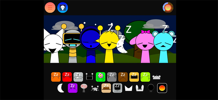 节奏盒子Sprunki 夜间版