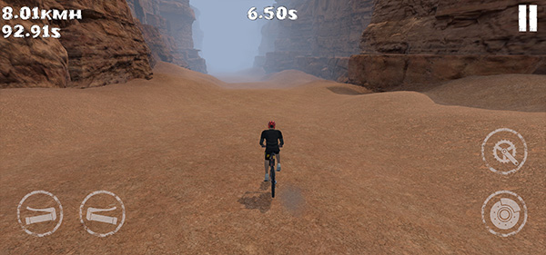 山地车速降 3D游戏