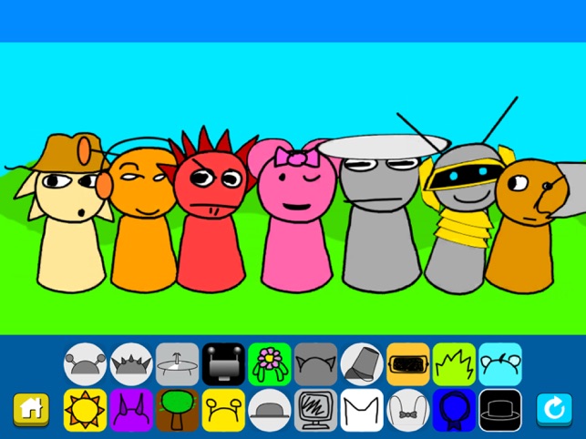 ‎Sprunki Life Sim Cute vs Scary