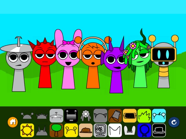 ‎Sprunki Life Sim Cute vs Scary