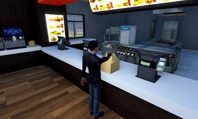 涡轮送餐模拟器