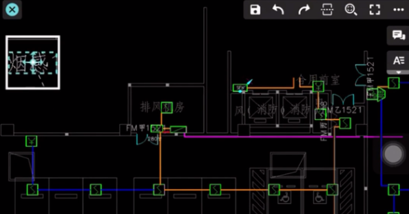 浩辰CAD看图王如何快速编号