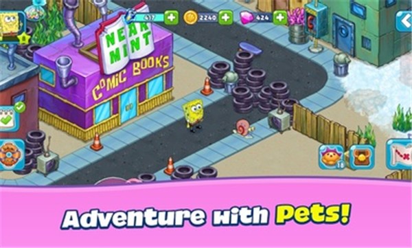 海绵宝宝冒险果酱世界手机版