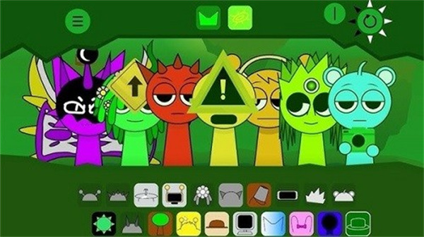 节奏盒子sprunki 绿核模组最新版