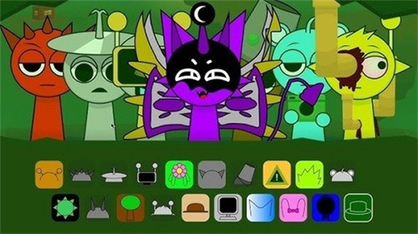 节奏盒子sprunki 绿核模组最新版