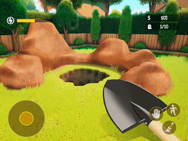 ‎Digging a Hole in Depth Game