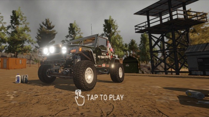 越野旅行驾驶汽车