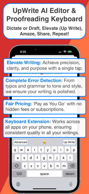 ‎UpWrite: Grammar Check