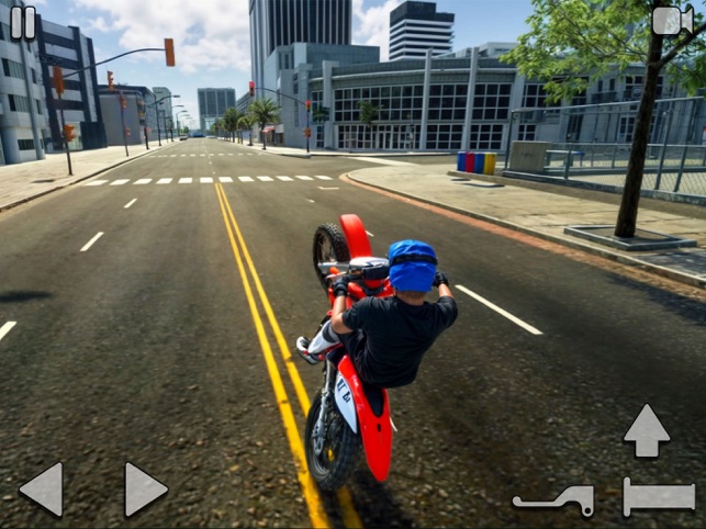 ‎Wheelie Bike Rider Life Game