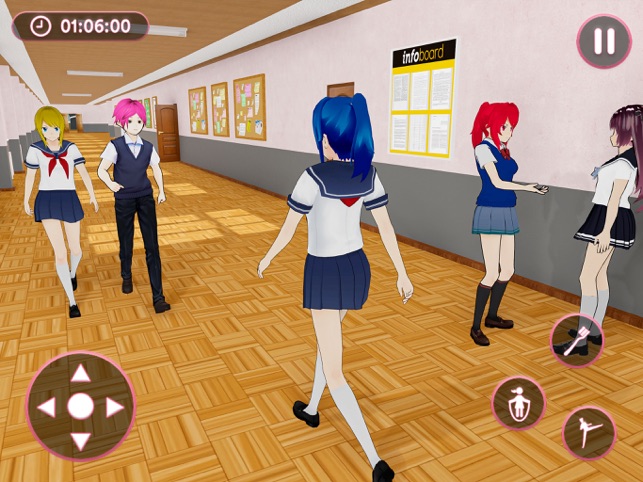 ‎动漫女学生模拟器：高中生活模拟游戏 3D