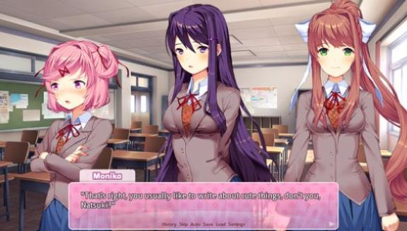 doki doki literary club中文版