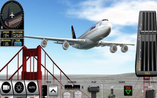 真实飞机模拟驾驶